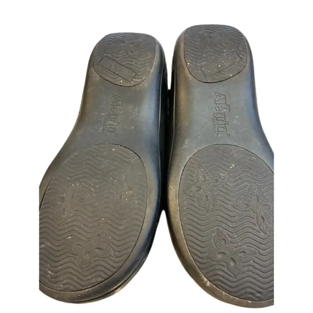 Alegria Kel-530 Keli Dazzler Slip On Comfort Shoes Black Women Sz 36 US 6